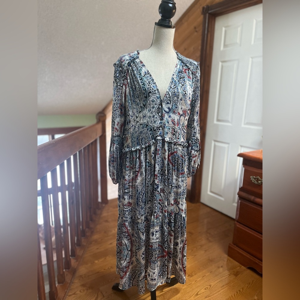 ZARA BOHEMIAN DRESS - SIZE L